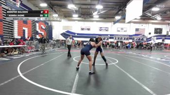 145 lbs Champ. Round 1 - Jennifer Salcedo, Dos Pueblos vs Kumba Jagne, Santa Rosa Academy