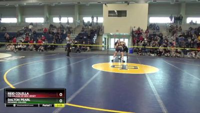 174 lbs Prelim - Dalton Pearl, McDaniel College vs Reid Colella, The College Of New Jersey