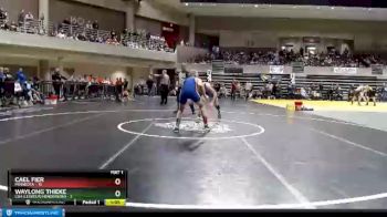 125 lbs Semis (4 Team) - Cael Fier, Minneota vs Waylong Thieke, LSH (LeSueur/Henderson)