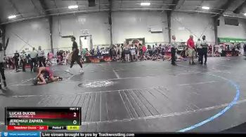 49 lbs Round 3 (6 Team) - Lucas Ducos, North Brevard vs Jeremiah Zapata, Icon