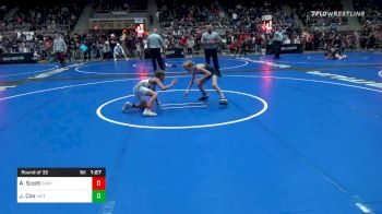 58 lbs Prelims - Ashton Scott, Winton Woods Lil Warriors WC vs John Cox, Victory Wrestling