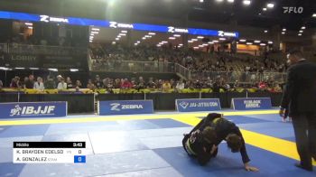 KYLER BRAYDEN EDELSON REISNER vs ADRIAN GONZALEZ 2024 Pan Kids Jiu-Jitsu IBJJF Championship