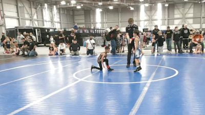 45 lbs Cons. Sub-semis - Ekam Bahia, Whatcom Wrestling Academy vs Alexander Neaga, Askeo International Mat Club