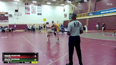 197 lbs 3rd Place Match - Bruce Vaughan, Millersville vs Wayne McIntyre, Kutztown