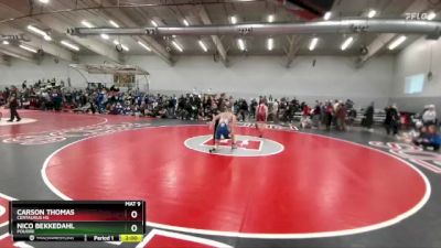 138 lbs Champ. Round 2 - Nico Bekkedahl, Poudre vs Carson Thomas, Centaurus Hs