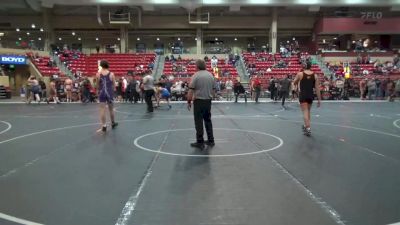 155 lbs Round 4 - Mason Obanion, LABETTE COUNTY WRESTLING vs Stratton Bruce, Ark City Takedown Wrestling Cl