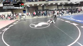120 lbs Quarterfinal - Matthew Laird, Unattached vs Manuel Rodriguez, Glenbard West