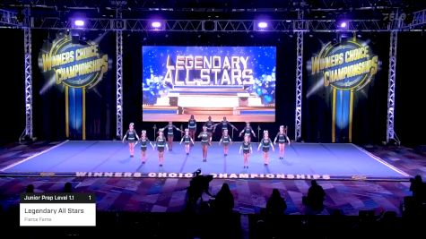 Legendary All Stars - Fierce Fame [2025 Junior Prep Level 1.1 1] 2025 Winners Choice Live at Foxwoods