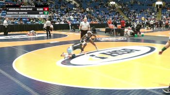 115 lbs Champ. Round 1 - Angelina Manlapaz, Villa Park (Willowbrook) vs Demetria Griffin, Chicago (C. Hope Academy)