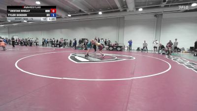 75 lbs Cons. Round 4 - Destan Skelly, Minnesota vs Tyler Soeder, Seasons Freestyle Club