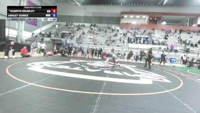 105 lbs Cons. Semis - Kamryn Brumley, Betterman Elite Wrestling vs Ashley Gomez, Imperial Wrestling