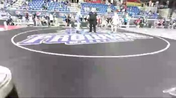 120 lbs Consi Of 64 #2 - Ryan Meier, Massachusetts vs Owen Lindstrom, North Dakota