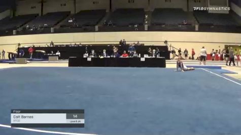 Colt Barnes - Floor, GTCO - 2021 USA Gymnastics Development Program National Championships