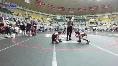 70 lbs Consi Of 4 - Clayton Smith, Gentry Youth Organization Wrestling vs Benjamin Duncan, Dover Youth Wrestling Club