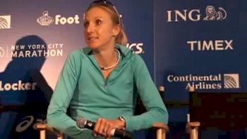 Paula Radcliffe Post-Marathon Press Conference - Paula Recaps the Race and the Injury