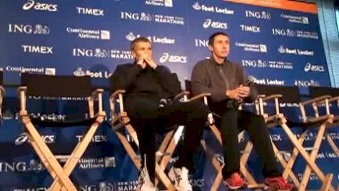 Post-Marathon Press Conference - Ryan Hall on Disappointment, Expectations, and Running Into a Headwind