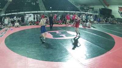 138 lbs Hagan Crockett, New Mexico HS Boys vs Zedediah Hulet, Idaho HS Boys 2
