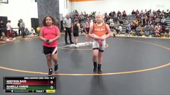 B-7 lbs Round 1 - Isabella Harms, Midland Little Eagles vs Addyson Bass, Empire Academy