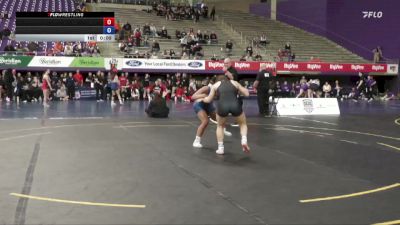 124 lbs Round 1 (16 Team) - Coty Sessions, Oklahoma City University vs Rose Kaplan, Indiana Tech