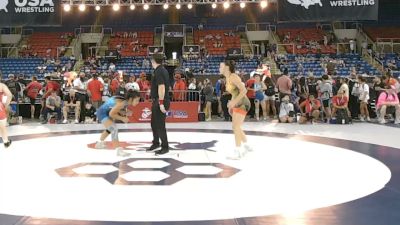 120 lbs Cons. Sub-quarters - Patricia Bray, California vs Mai Graham, Pennsylvania