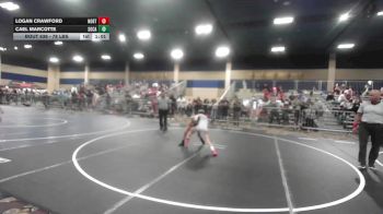 78 lbs Semifinal - Logan Crawford, Northwest Elite vs Cael Marcotte, Socal Grappling