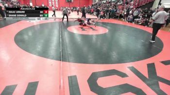 150 lbs Quarterfinal - Shane Oswald, Columbia (HICKMAN) (MO) vs Isaac Lenard, St. Charles (EAST)
