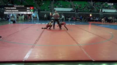 6-7A 120 Champ. Round 1 - Chloe Stevens, Columbia vs Kyla Harris, Bob Jones