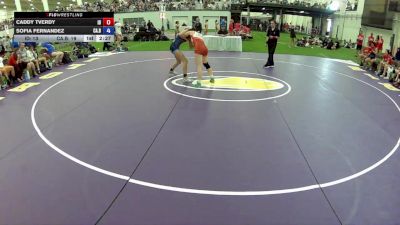 125 lbs Caddy Tverdy, Idaho vs Sofia Fernandez, California Blue