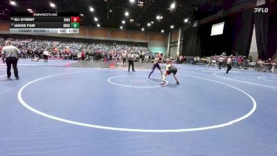 132 lbs Champ. Round 1 - Jakob Fair, Douglas vs Eli Sybert, Shasta