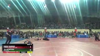 80 lbs Champ. Round 2 - ZA MCINTOSH, Glenpool vs Drew Barnes, Cardinal Wrestling Club
