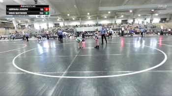 73 lbs Quarterfinal - Heidi Mathisen, Williamson Co Wrestling Club vs Abriana Joseph, TN Wrestling Academy