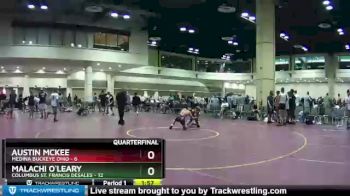 126 lbs Quarters & Wb (16 Team) - Austin Mckee, Medina Buckeye Ohio vs Malachi O`leary, Columbus St. Francis DeSales