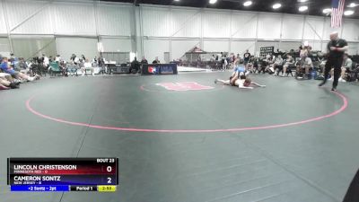 113 lbs Semis & 3rd Wb (16 Team) - Lincoln Christenson, Minnesota Red vs Cameron Sontz, New Jersey