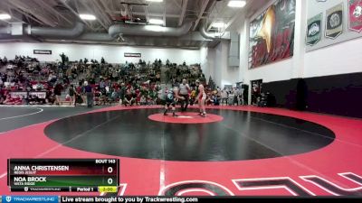 135JV Round 2 - Noa Brock, Vista Ridge vs Anna Christensen, Regis Jesuit