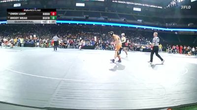 D4-165 lbs Quarterfinal - Owen Loop, Hudson vs Brody Mead, Decatur
