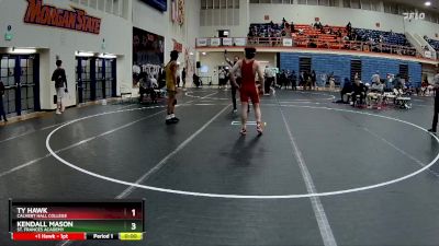 138 lbs Cons. Round 3 - Kendall Mason, St. Frances Academy vs Ty Hawk, Calvert Hall College
