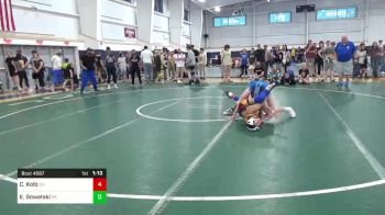 114-C lbs Round Of 16 - Carmello Kolb, OH vs Ezra Gowatski, PA