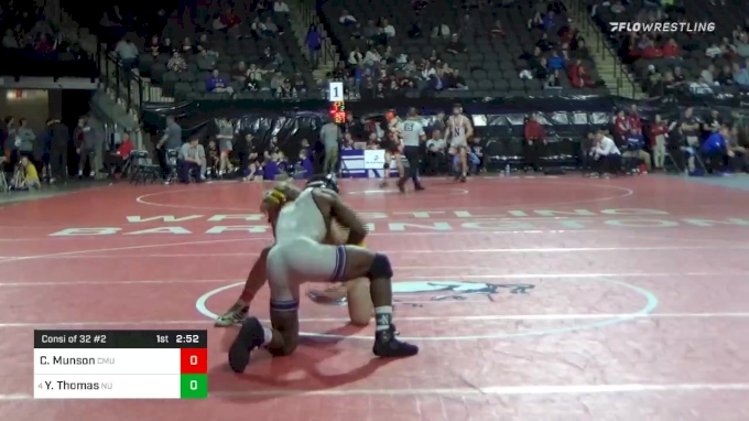 149 lbs Consolation - Corbyn Munson, Central Michigan vs Yahya Thomas ...