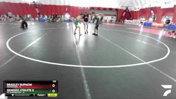132 lbs Round 1 (16 Team) - Geneseo Athlete 6, CR Washington vs Bradley Rupnow, Watertown