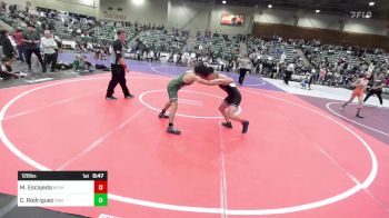 126 lbs Consolation - Mario Escajeda, Nevada Elite vs Cristian Rodriguez, Swamp Monsters WC