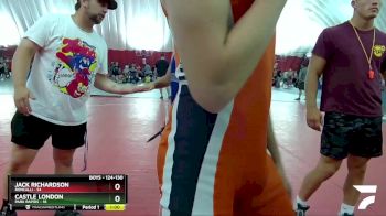 124-130 lbs Round 2 - Castle London, Park Rapids vs Jack Richardson, Roncalli