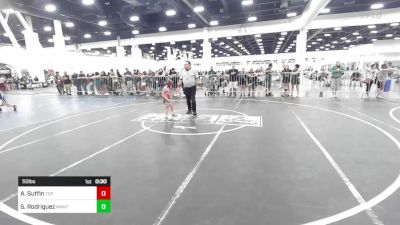 50 lbs Consi Of 8 #2 - Alison Sutfin, Top Rank vs Scarlet Rodriguez, Mantanona TC