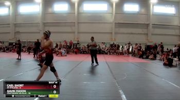 130 lbs Round 4 (8 Team) - Gavin Mason, Contenders WA Blue vs Cael Short, 84 Athletes