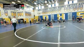 157 White Semifinal - DANTRELLE WOMACK, Cypress Creek H S vs Jake Kriegsman, Satellite