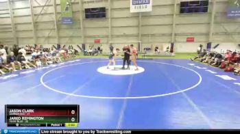 160 lbs Placement Matches (8 Team) - Jason Clark, Georgia Red vs Jared Remington, Texas Blue