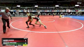 132 lbs Placement (16 Team) - Brendan Sholders, Westfield vs Aamire Gaskins, Freedom