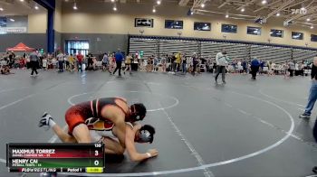 130 lbs Round 3 (8 Team) - Maximus Torrez, Daniel Cormier WA vs Henry Cai, PitBull Terps