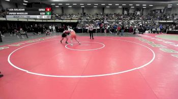 190 lbs Quarterfinal - Lea Salazar, Amarillo Caprock vs Piper Wheeler, Aledo