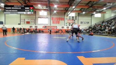 190 lbs Semifinal - Killian Rauch, Belleville (East) vs Daniel Bourbalas, Normal (Community)