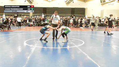 93 lbs Rr Rnd 9 - Joshua Sheaffer, ICWL Bruisers Club - MSE vs Logan Fehrenbacher, CTWHALE Beluga - MSE